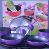 Supra Cookware set 7 Pcs - Ungu