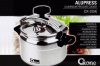 OX-2004 | Oxone Alupress Aluminium Pressure Cooker 4 Lt 