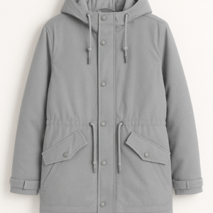 JAKET PARKA BINTANG ANUGRAH – Abu (1Lusin/12Pcs) JKPR-0005