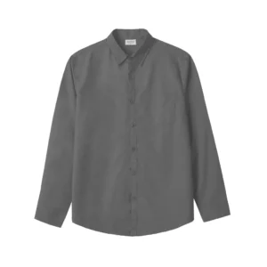 KEMEJA LENGAN PANJANG - Abu Tua (1 Lusin / 12 Pcs) KLPJ-0002