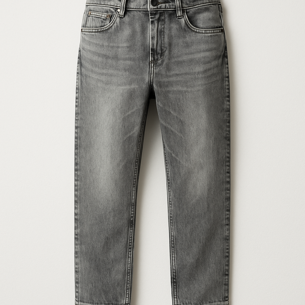 CELANA JEANS WASHED GREY - BINTANG ANUGRAH ( 1 Lusin / 12 Pcs ) CLJN-0004