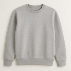 CREWNECK ABU ABU - BINTANG ANUGRAH ( 1 Lusin / 12 Pcs ) JKCN-0005