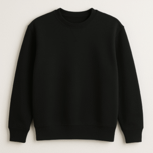 CREWNECK HITAM - BINTANG ANUGRAH ( 1 Lusin / 12 Pcs ) JKCN-0001