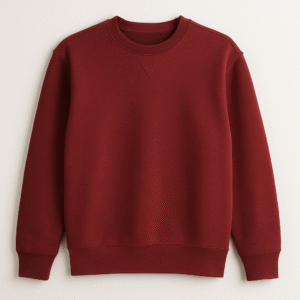 CREWNECK MERAH MAROON - BINTANG ANUGRAH ( 1 Lusin / 12 Pcs ) JKCN-0002