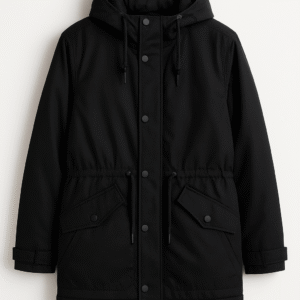 JAKET PARKA BINTANG ANUGRAH – Hitam (1Lusin/12Pcs) JKPR-0002