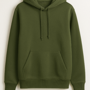 JAKET HOODIE HIJAU ARMY - BINTANG ANUGRAH ( 1 Lusin / 12 Pcs ) JKHD-0003