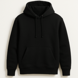 JAKET HOODIE HITAM - BINTANG ANUGRAH ( 1 Lusin / 12 Pcs ) JKHD-0001