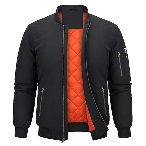 Jaket Bomber Pria (1Lusin/12 Pcs) JKBM-0002