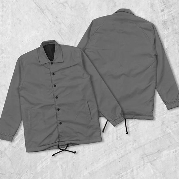 Jaket Coach Pria (1Lusin/12Pcs) JKCC-0003