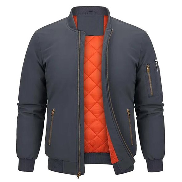 Jaket Bomber Pria (1Lusin/12 Pcs) JKBM-0003