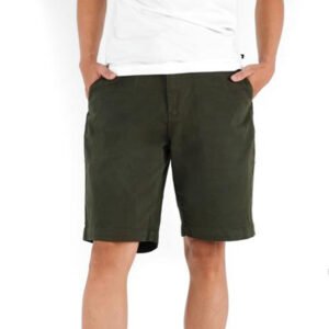 Celana Chinos Pendek Pria - Hijau Army (1 Lusin/12 Pcs) CLCS-0004