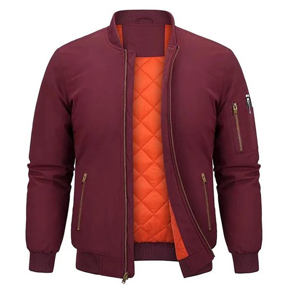 Jaket Bomber Pria (1Lusin/12 Pcs) JKBM-0004