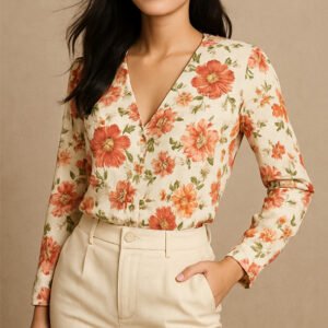 Blouse Motif Bunga 1 (1Lusin/12Pcs) BLMB-0001