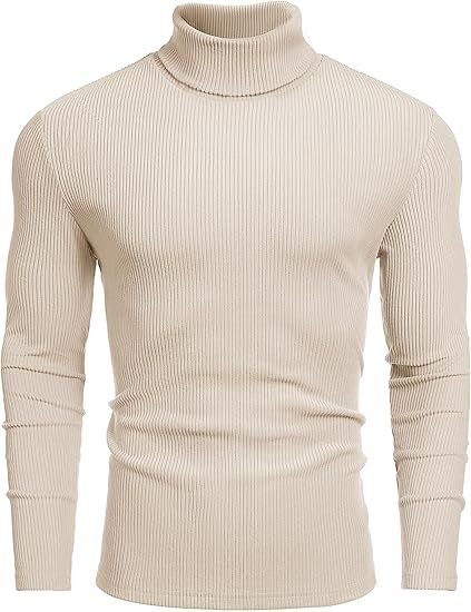 KAOS LEHER TINGGI (TURTLE NECK) – Krem (1 Lusin/12 Pcs) TTNK-0002