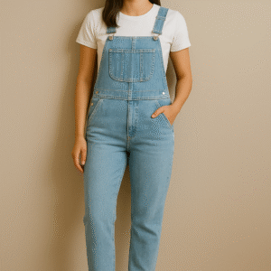 Celana Overall Jeans Wanita (1 Lusin/12 Pcs) CLOV-0003
